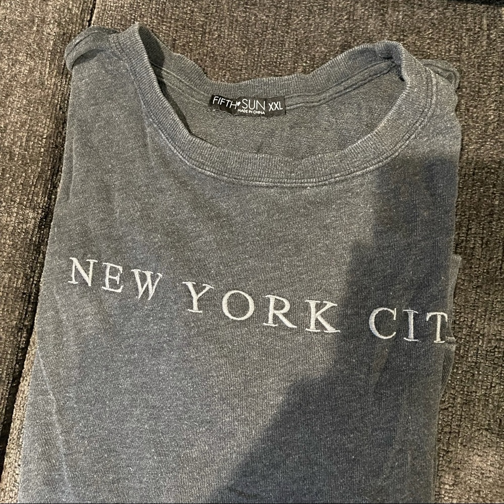 Long sleeve heavy shirt : crewneck